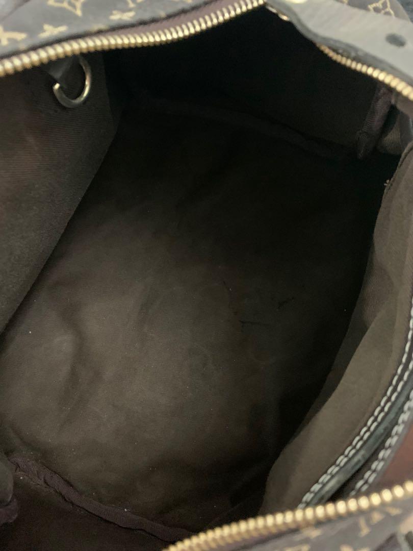 Speedy cloth handbag Louis Vuitton Brown in Cloth - 38094905