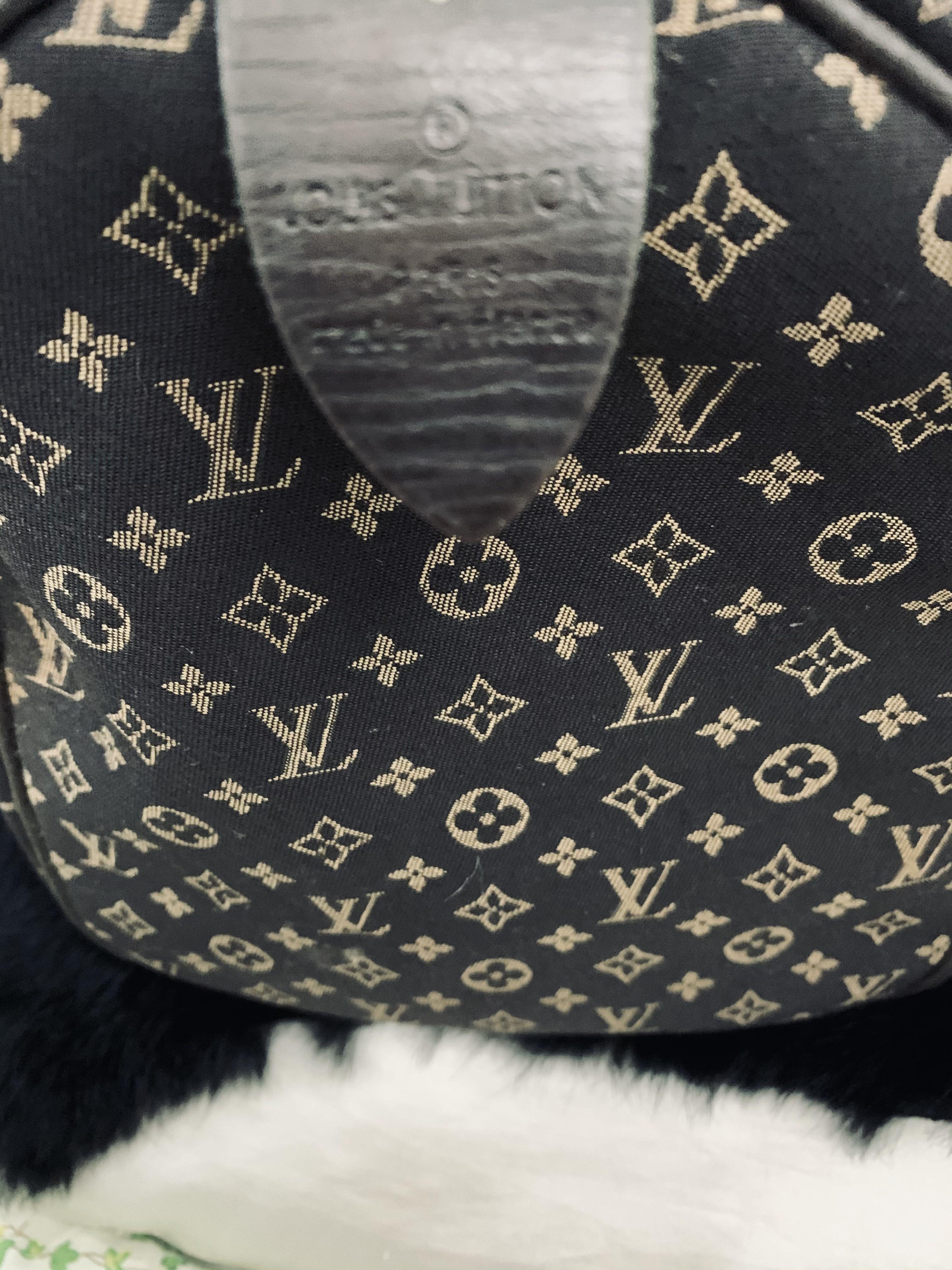 Speedy cloth handbag Louis Vuitton Brown in Cloth - 30205802