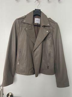 Mango Genuine Leather Jacket
