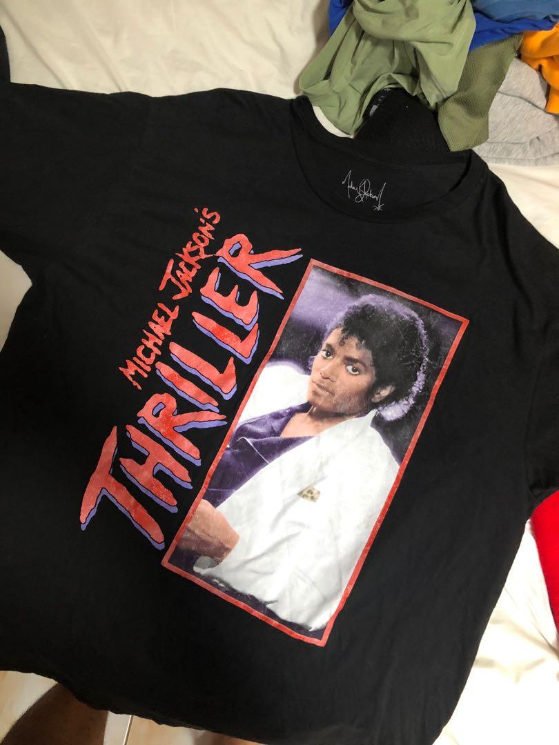 Vintage Michael Jackson Thriller T Shirt Mens