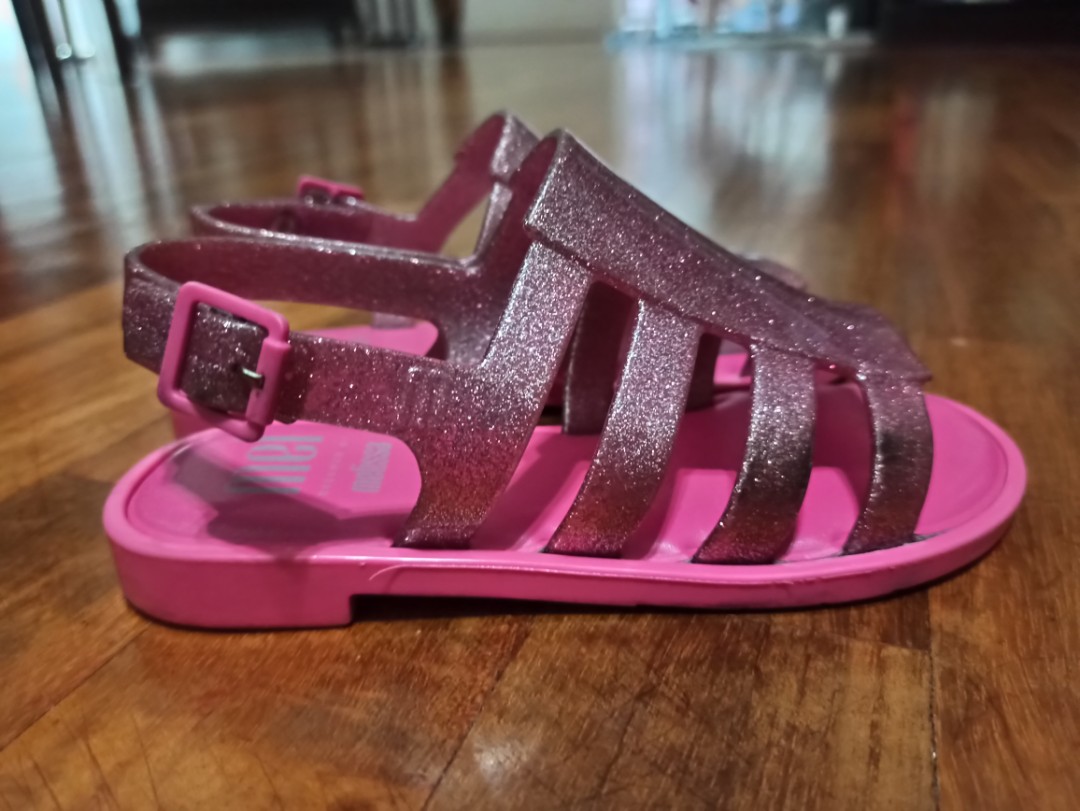 mini melissa sandals size 11