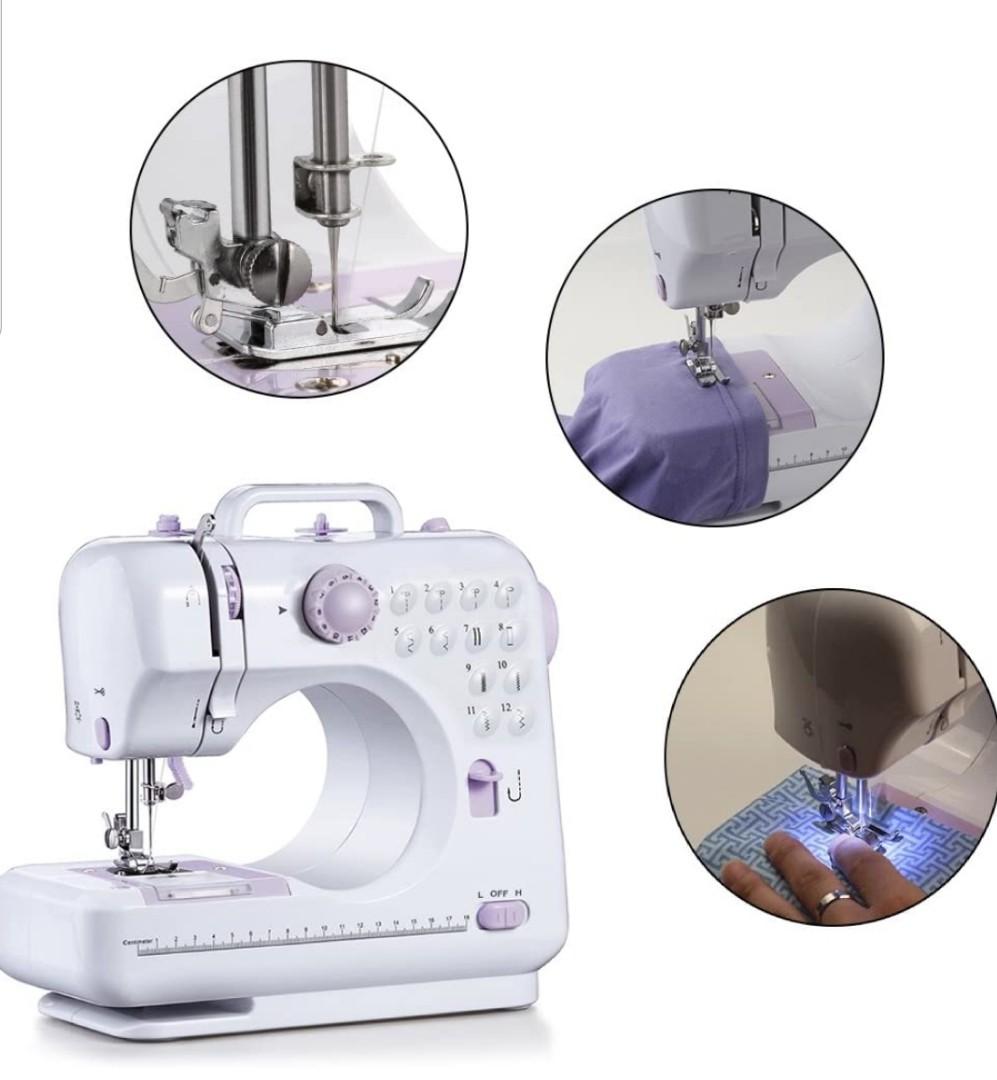 Mini multifunctional smart sewing machine (fhsm505), Furniture & Home