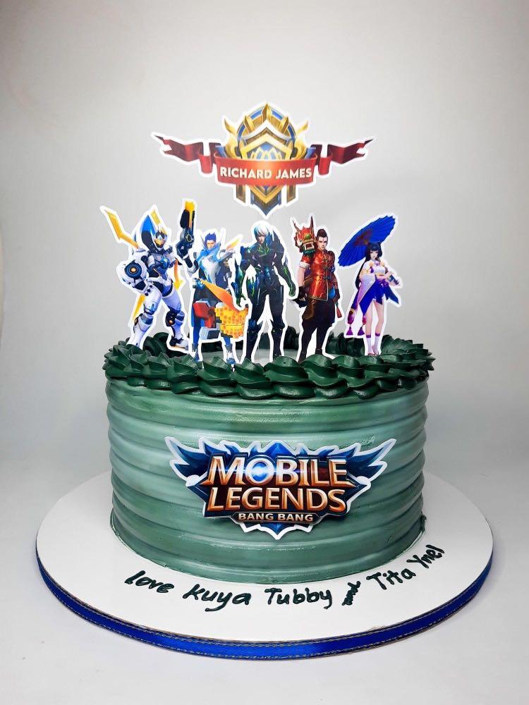 Mobile Legends Cake Topper Hobbies Toys Stationary Craft Occasions Party Supplies On Carousell