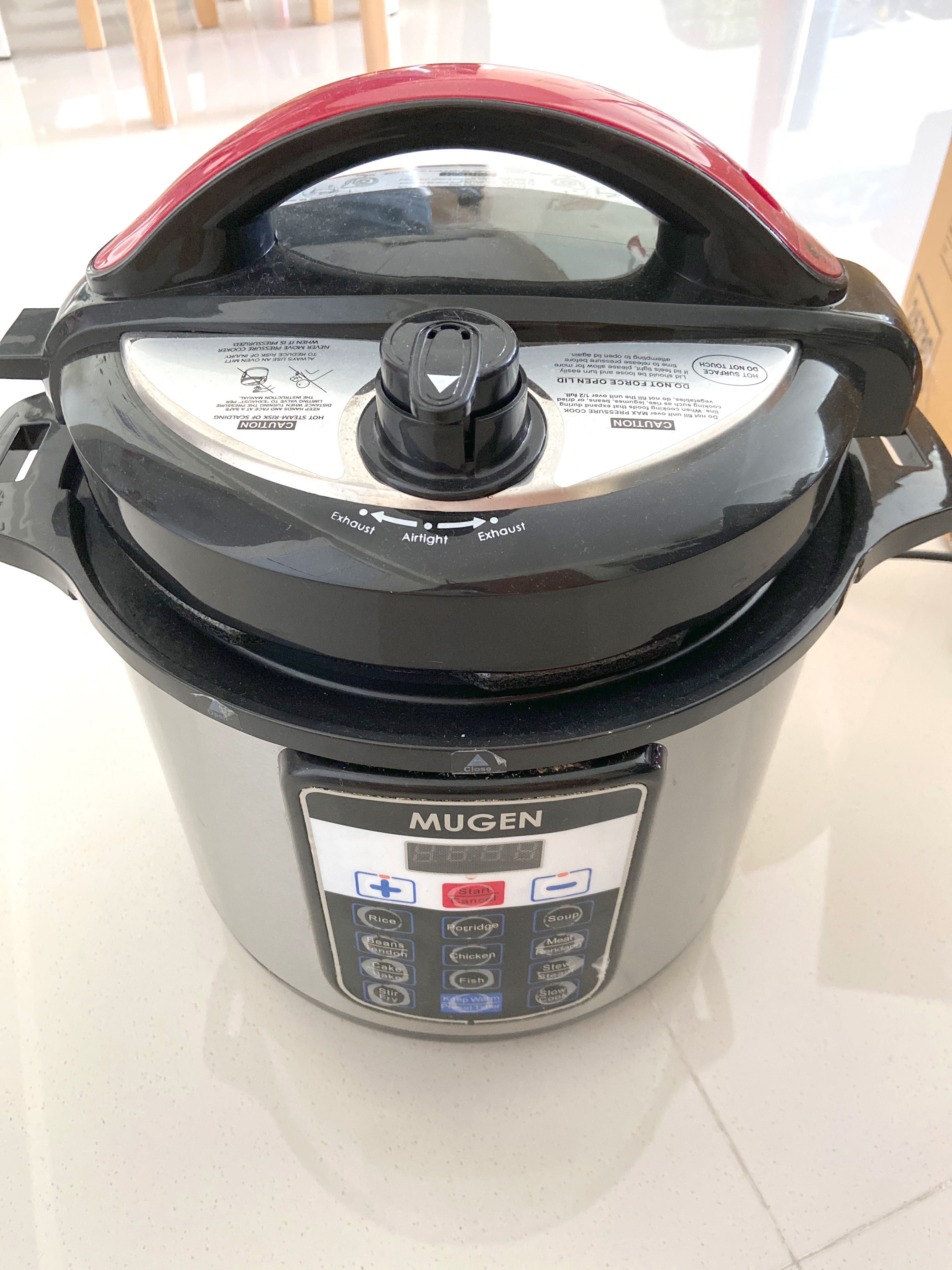 Mugen pressure cooker review online