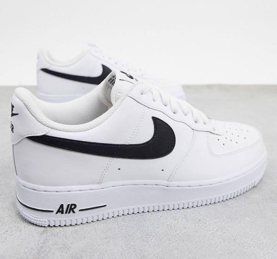 nike air force 1 07 trainers black