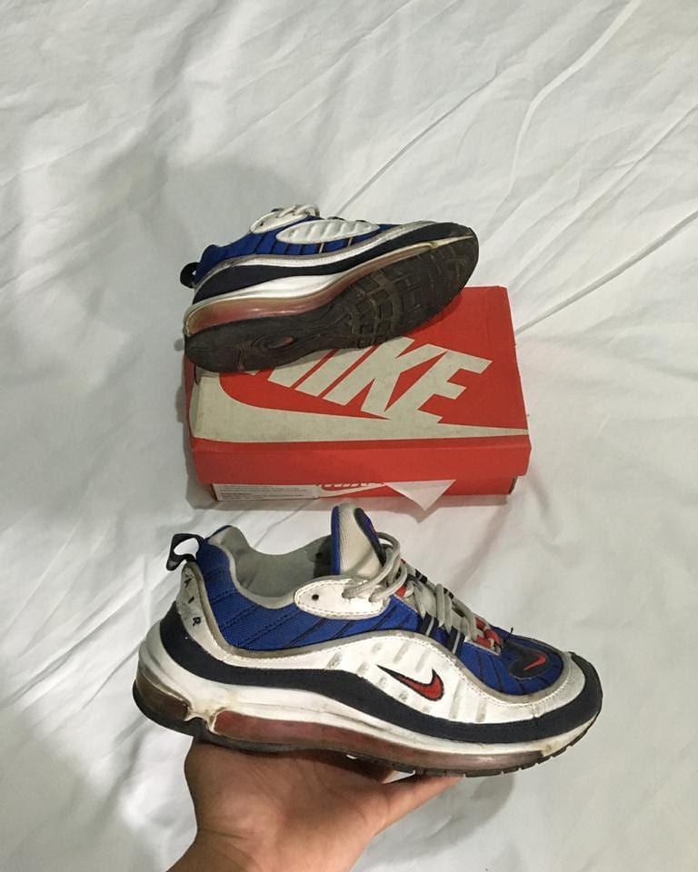 NIKE AIR MAX 98 GUNDAM, Fesyen Pria, Sepatu , Sneakers di Carousell