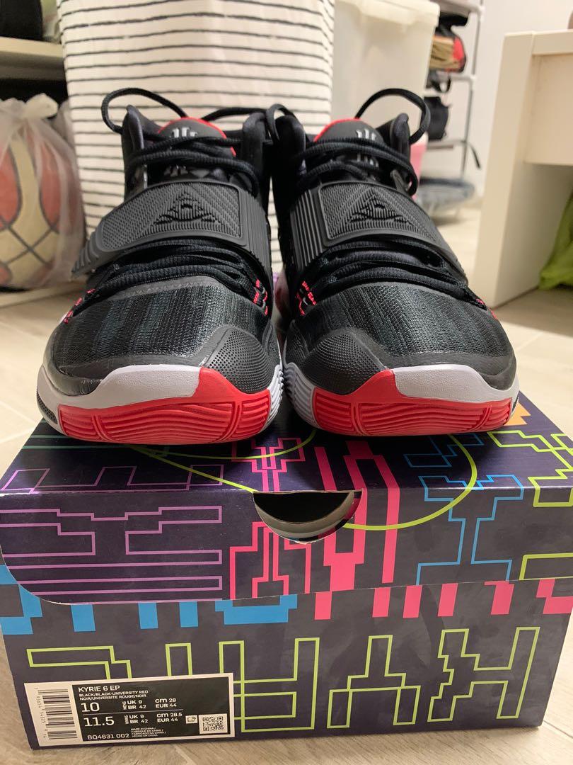 Nike Kyrie 6 Bred, Men's Fashion