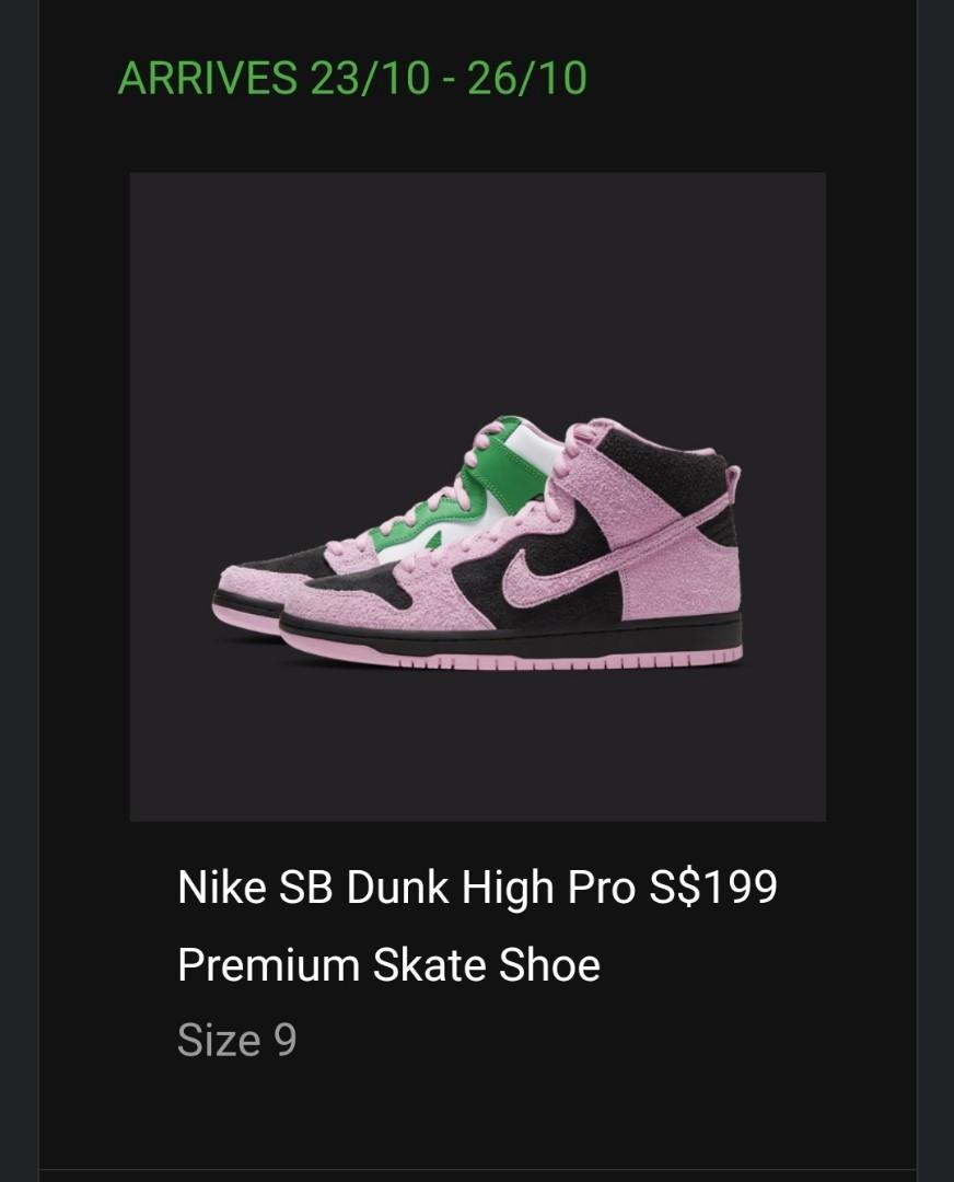 nike dunk high inverted celtic