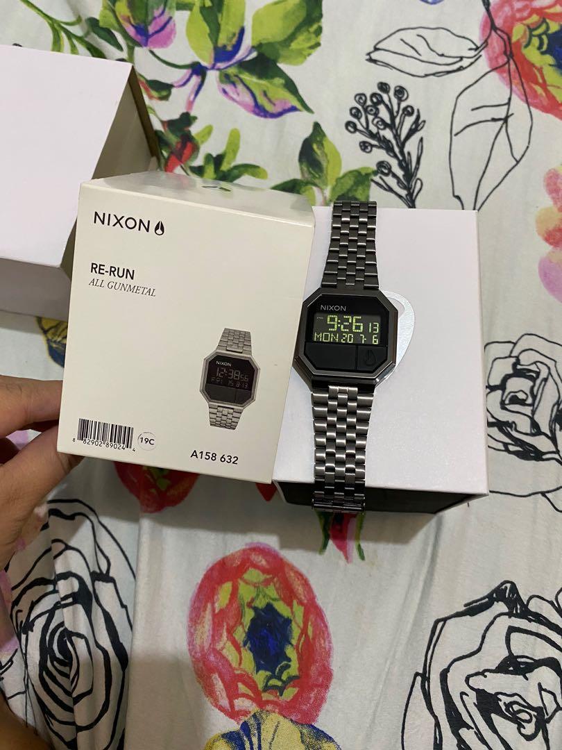 Nixon discount rerun gunmetal