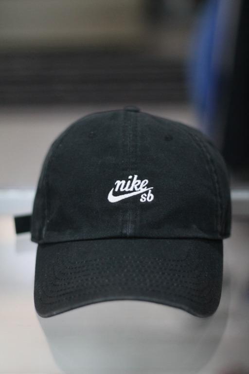 Nike sb h86 icon all black strapback hat new arrivals