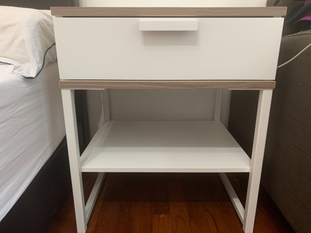 Pair of IKEA Trysil bedside tables pickup only, Furniture & Home