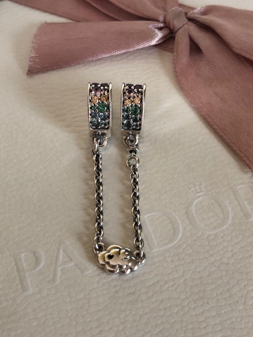 Pandora rainbow safety chain shop