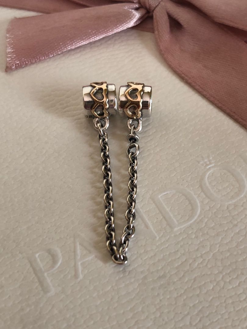 Pandora Twotone Safety chain, Women's 