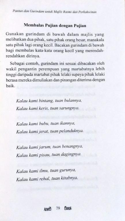 Pantun meminang pihak lelaki