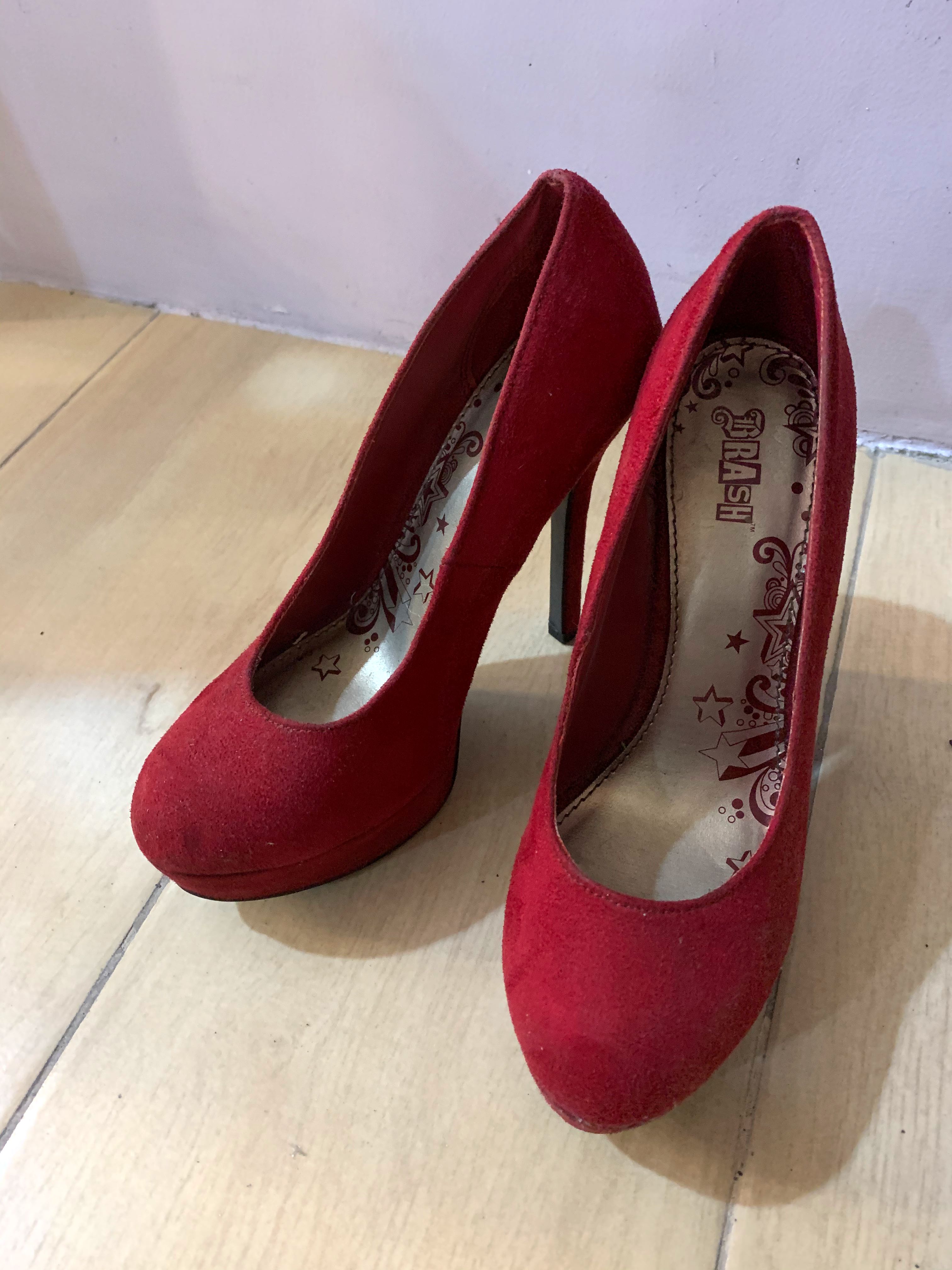 Payless red pumps new arrivals