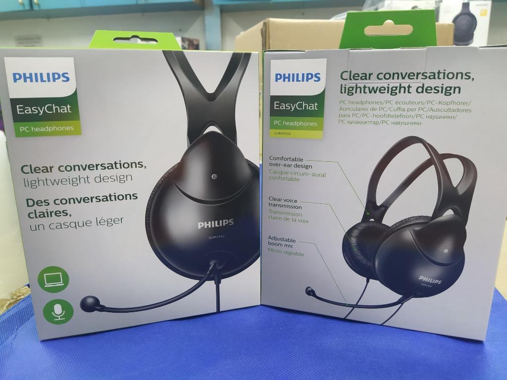 philips pc headset shm1900