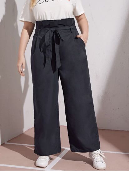 Cheap plus size clearance wide leg pants