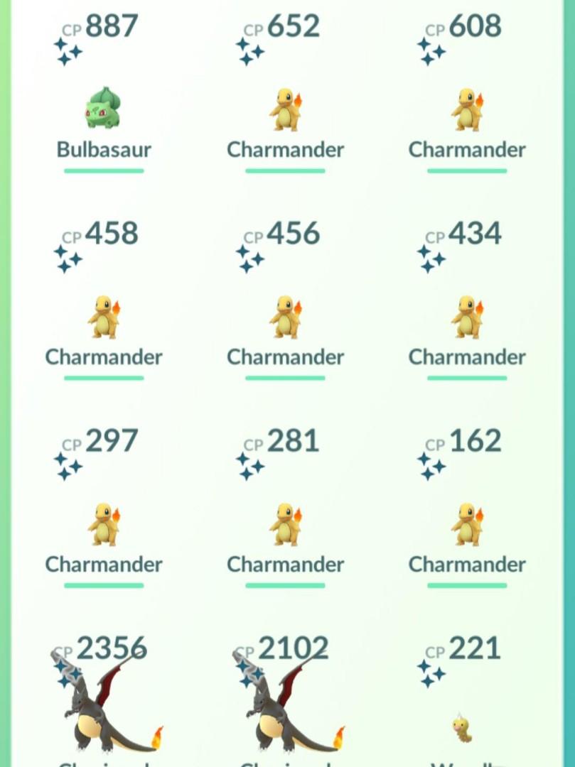 Pokemon Go Shiny Pokemon And Acct Red Gym Video Gaming Gaming Accessories Game Gift Cards Accounts On Carousell