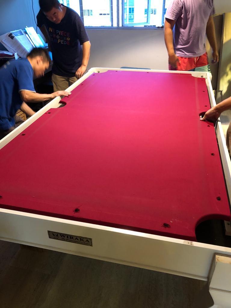 8 ft Pool table mover, Home Services, Movers & Delivery on Carousell