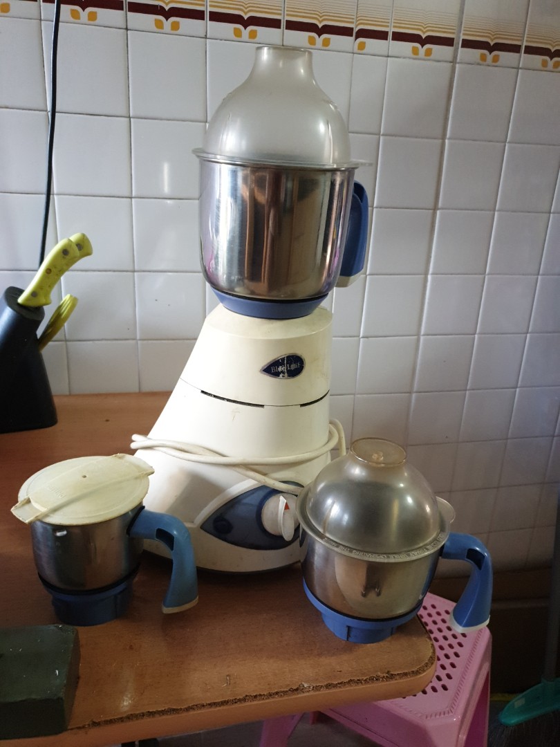 Preeti Blue Leaf Mixer3 Jars, TV & Home Appliances, Kitchen Appliances