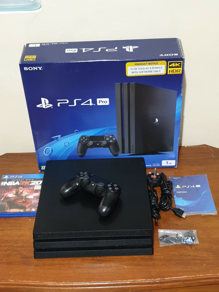 ps4 pro 1tb 4khdr with nba game playstation 4, Video Gaming