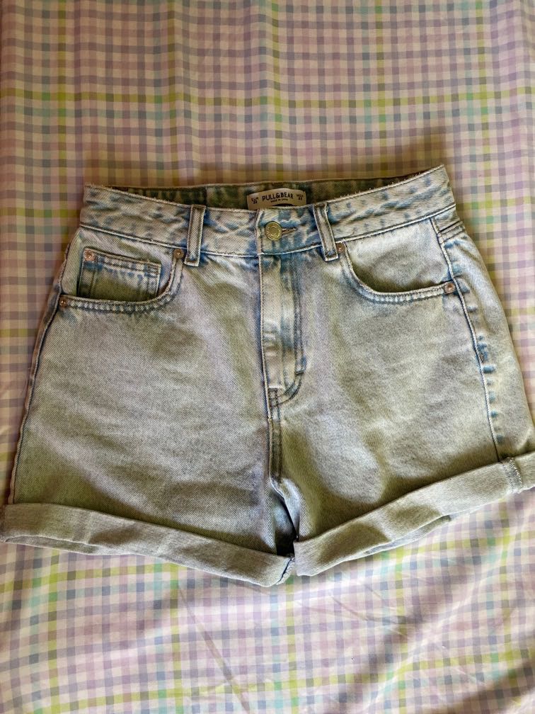 pull and bear mom shorts