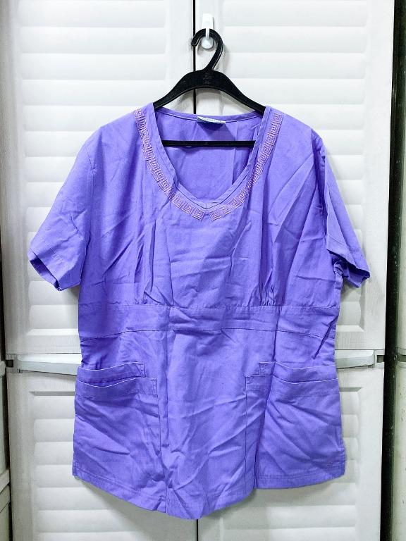 TwoPiece Set Lilac Colored Reina Uniform, Women's Fashion, Dresses