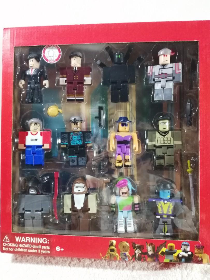 Roblox Figure Toys 12 Pcs For Boys Hobbies Toys Toys Games On Carousell - roblox nice dining toys
