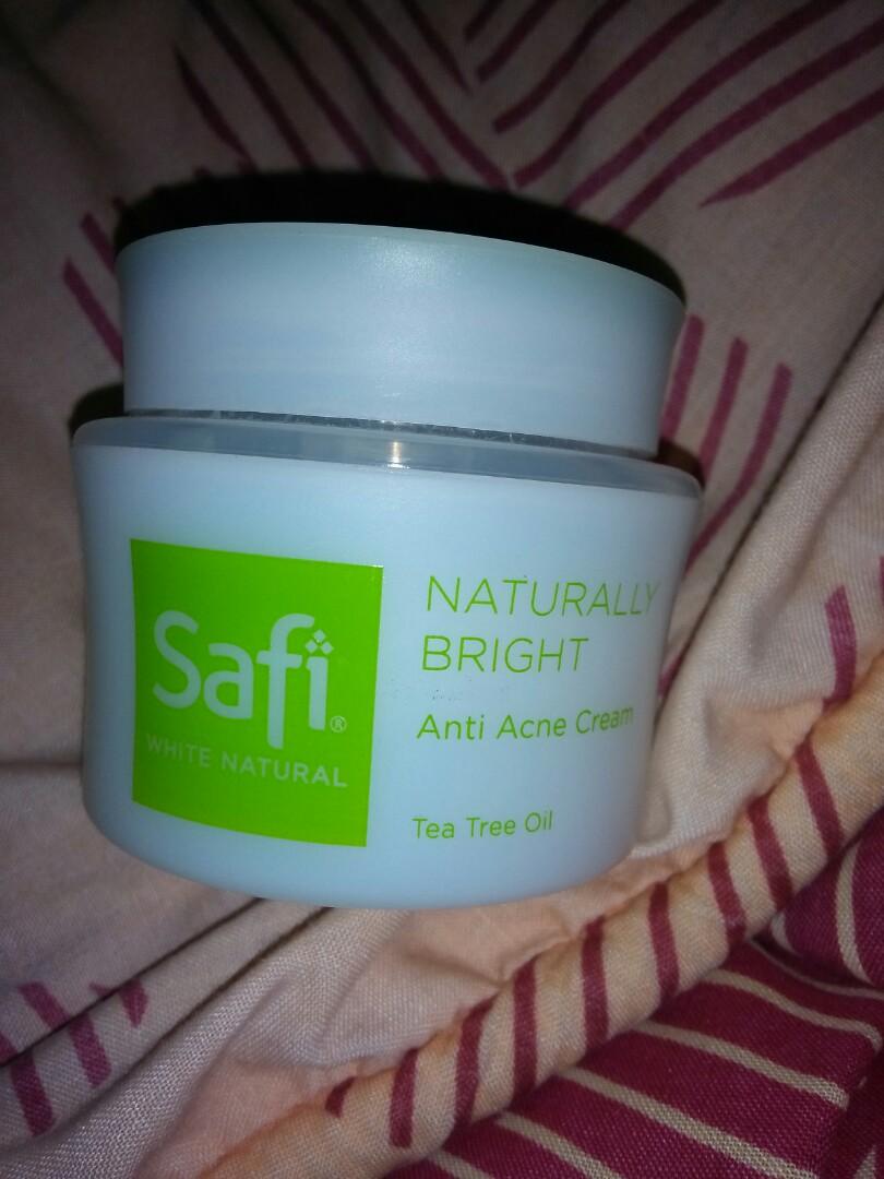 safi naturally bright anti acne cream