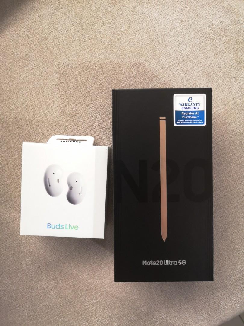 Free galaxy buds live with note top 20 ultra
