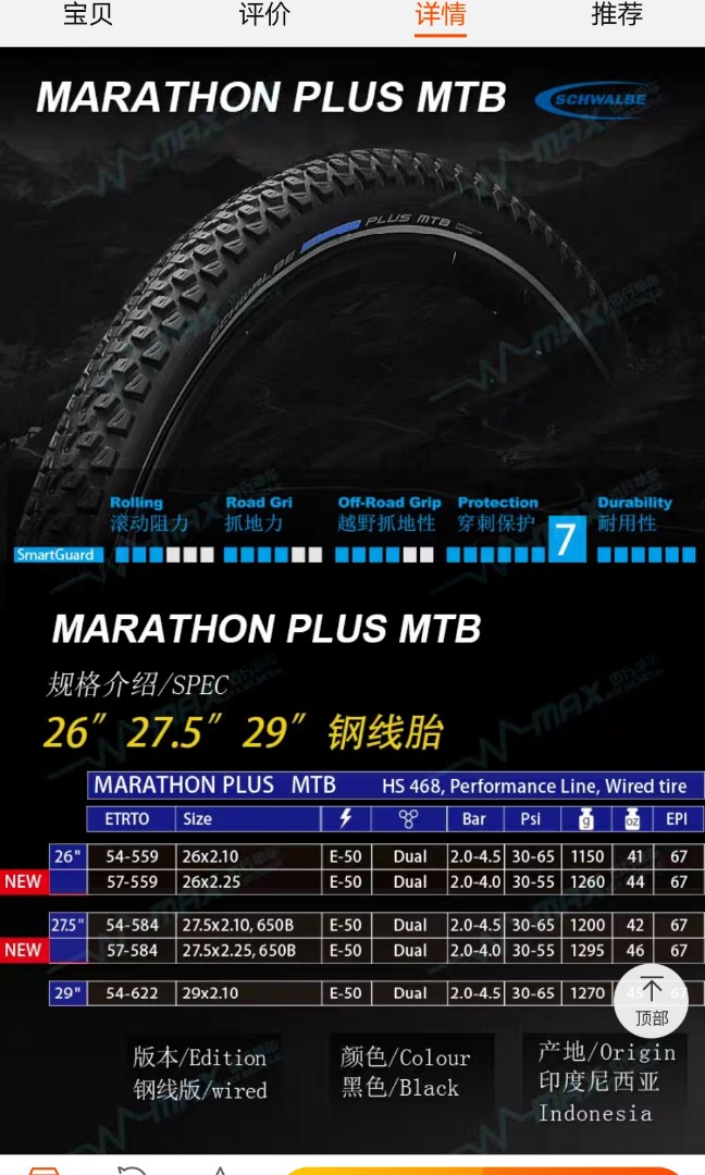 schwalbe marathon plus 26 x 2 10 rare sports equipment bicycles parts bicycles on carousell