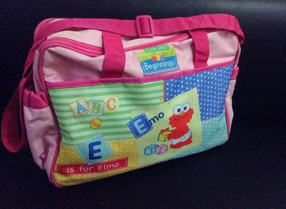 sesame street diaper bag