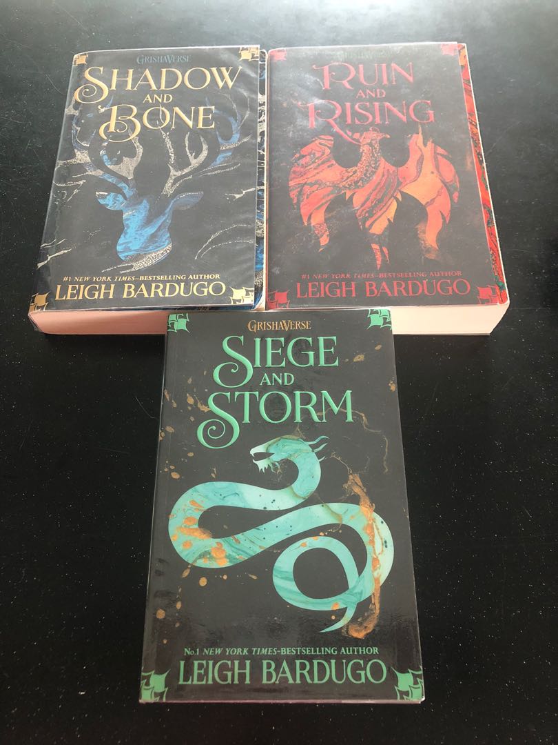 Shadow And Bone Trilogy Bundle Good Deal Books Stationery Books On Carousell