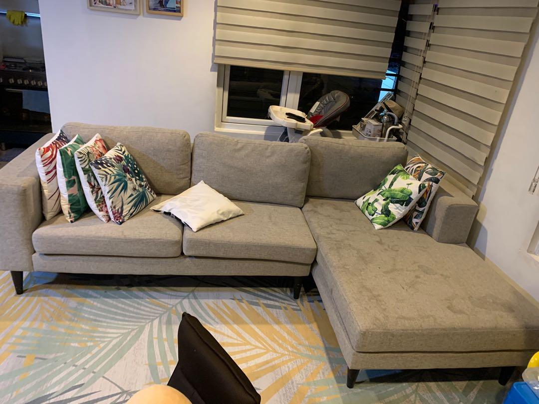 Sofa Set L Shape Home Furniture Furniture Fixtures Sofas On Carousell