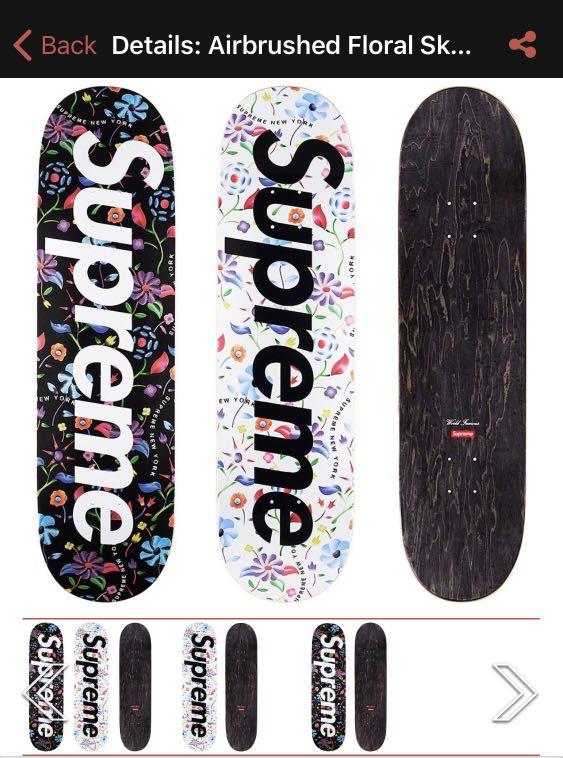 Supreme Skateboard Deck Sports Equipment Sports Games Skates