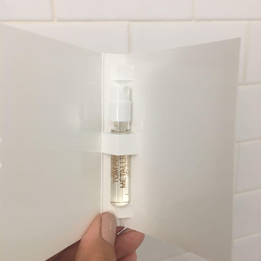 Tom ford metallique 2025 sample