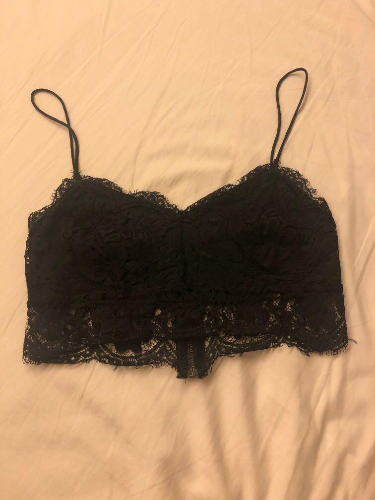 topshop lace bralette