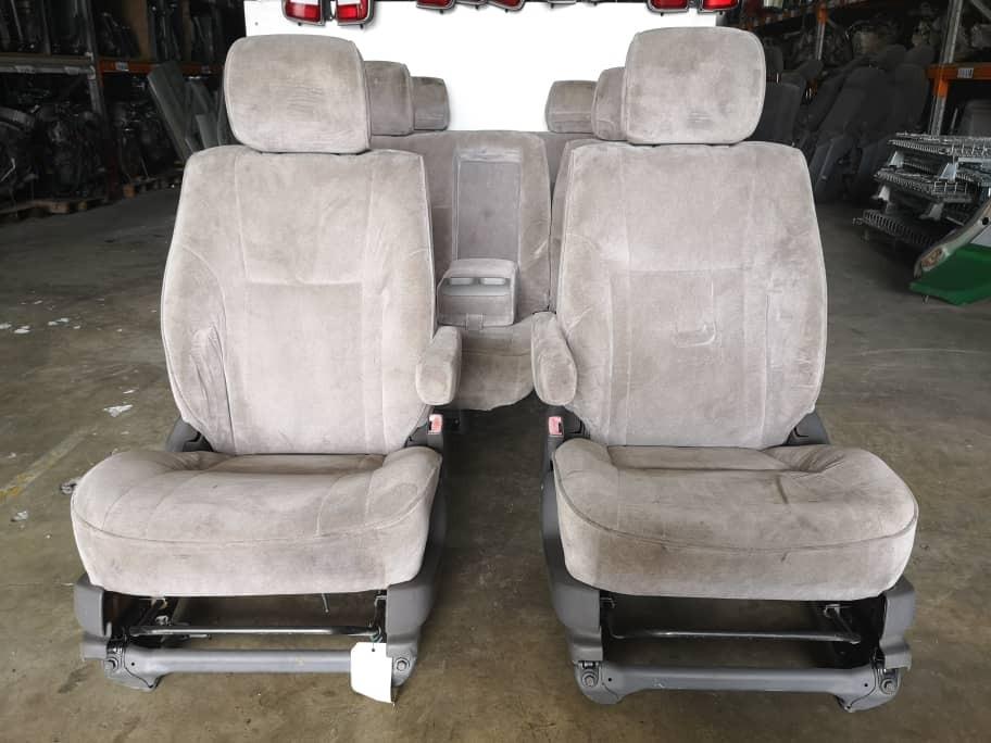 Toyota Estima ACR30 ACR40 MCR30 MCR40 Latch Isofix 8 Seater Seat Complete Set Auto Accessories on Carousell