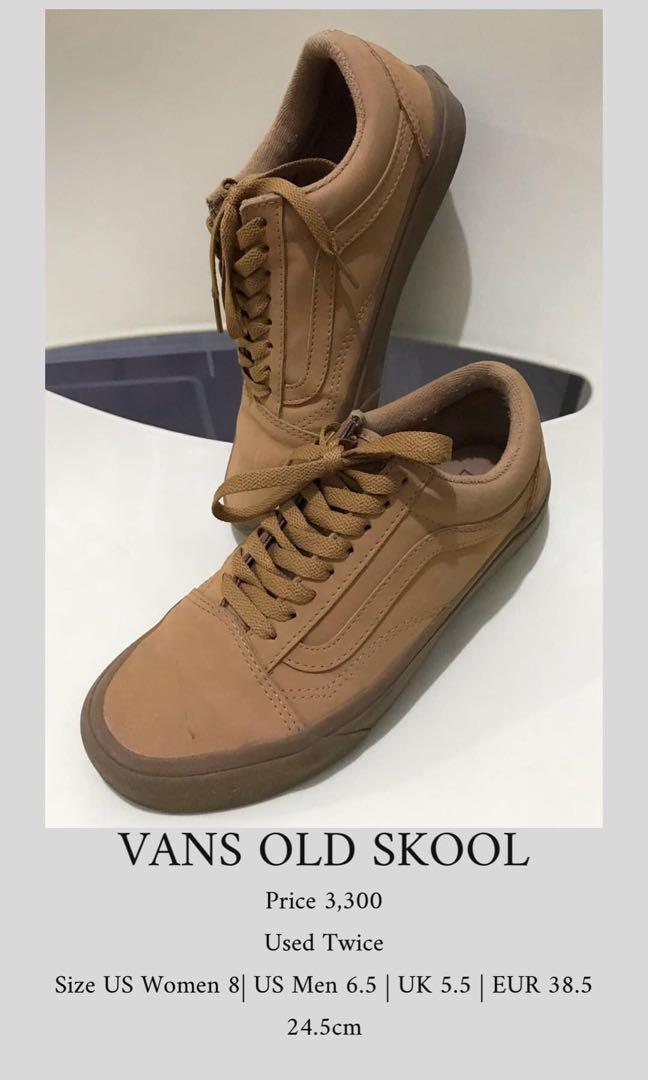 vans old skool size 3 uk