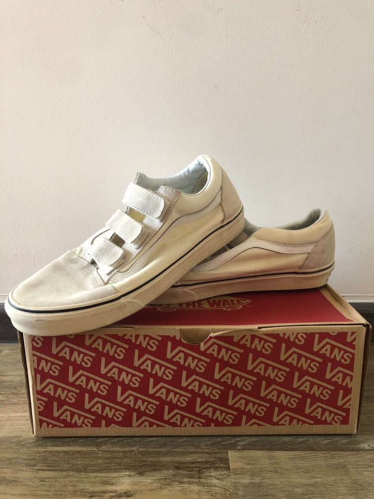 Marshmallow velcro clearance vans