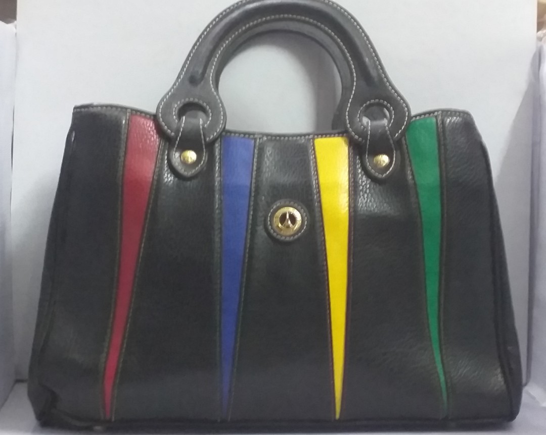 Vintage La Tour Eiffel Leather Bag Women S Fashion Bags Wallets Handbags On Carousell