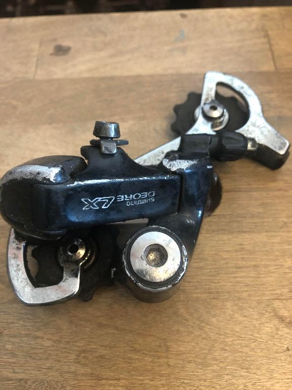 Vintage Shimano Deore LX 8 Speed Rear Derailleur RD M567 Long Cage