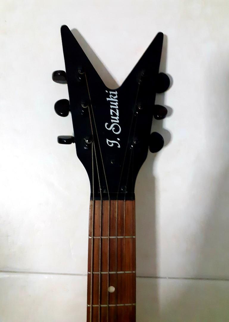 V shaped J Suzuki Electric Guitar