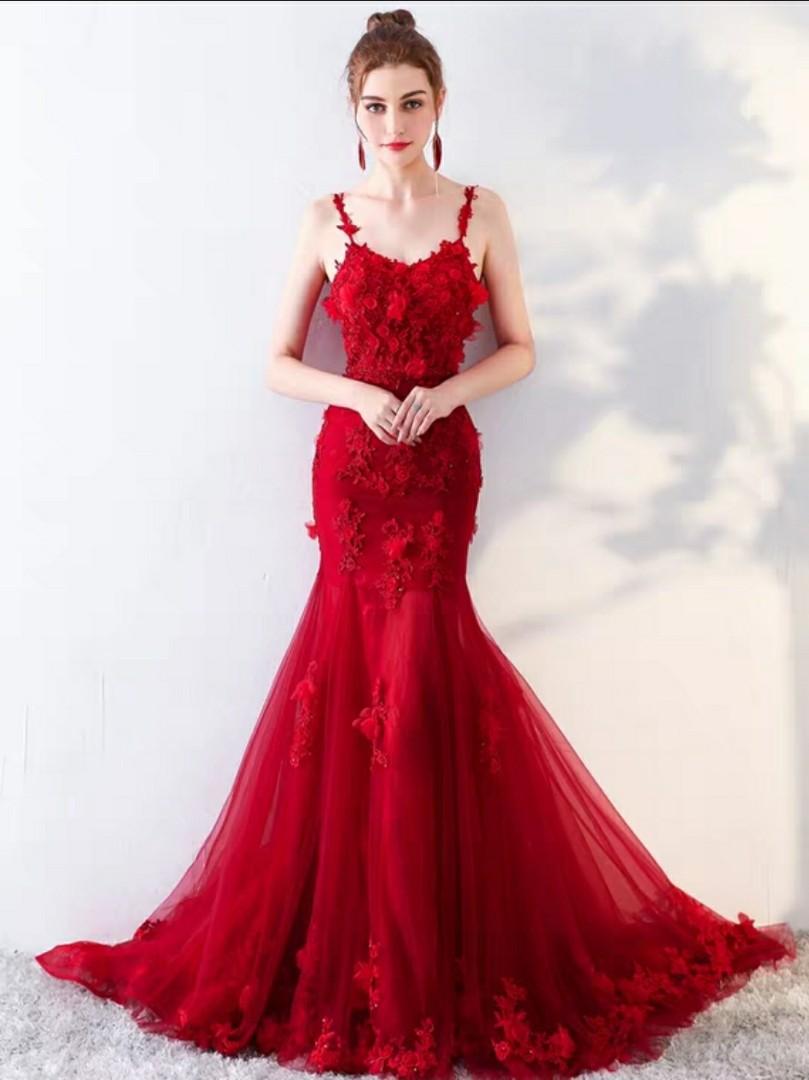 Red evening gown new arrivals