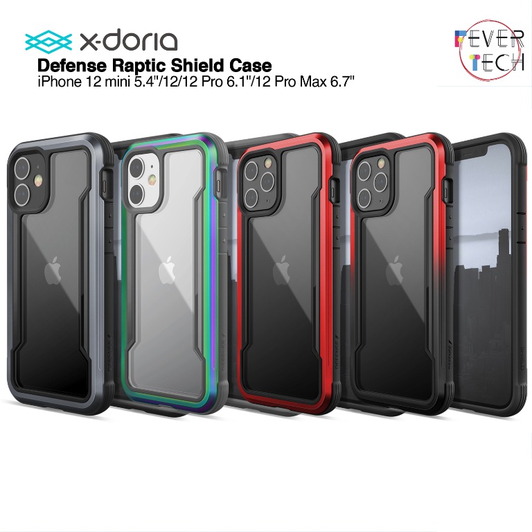 XDoria Defense Raptic Shield Case for iPhone 12 mini 5.4"(2020