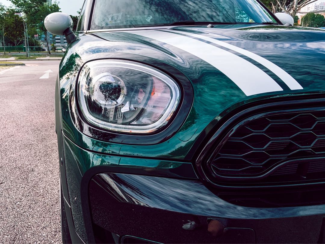 Mini Cooper Custom Wrap / DeChrome / Racing Stripes, Hobbies & Toys ...