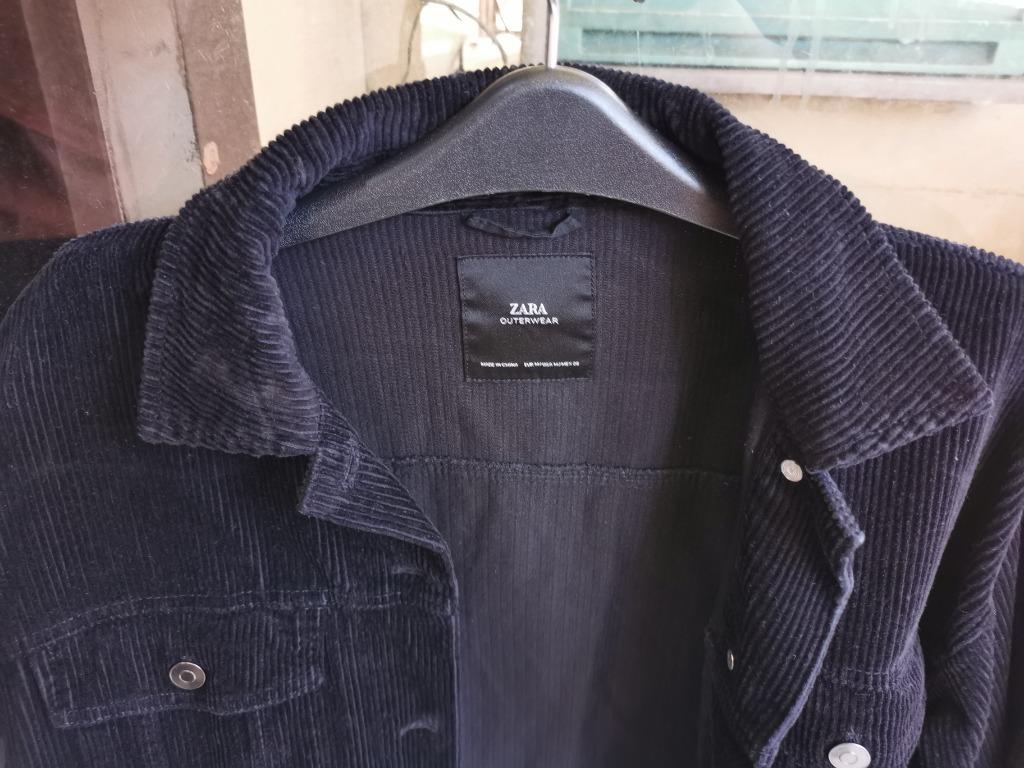 zara corduroy jacket mens