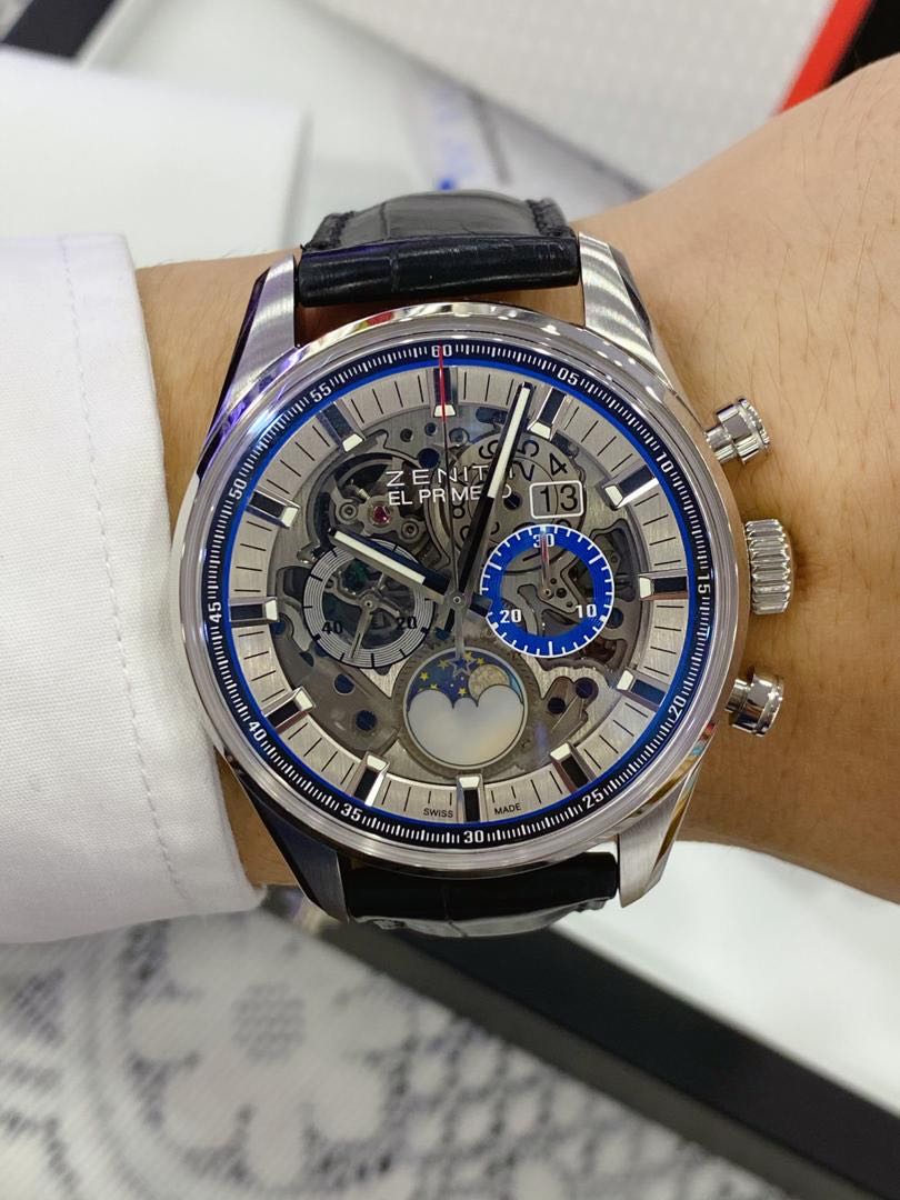 2020 Zenith Primero Grande Date Full Open Chrono Master Full Set