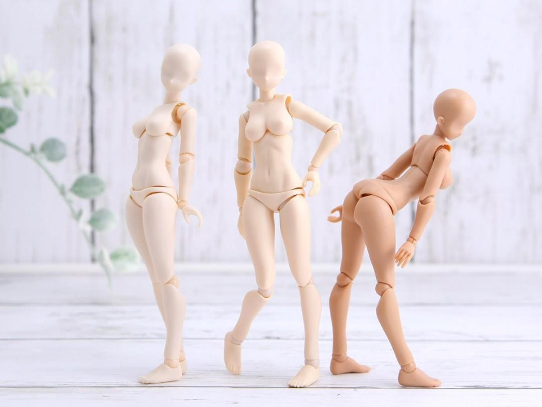 日本代購 1 12 素體hobby Base Female Body M 關節技女figma 興趣及遊戲 玩具 遊戲類 Carousell