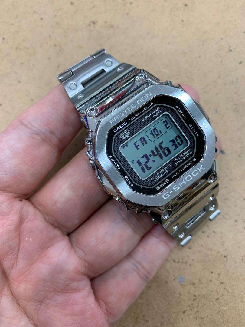 二手中古90% 新Casio GSHOCK GMW-B5000D-1 淨錶歡迎換錶K & L Watch 